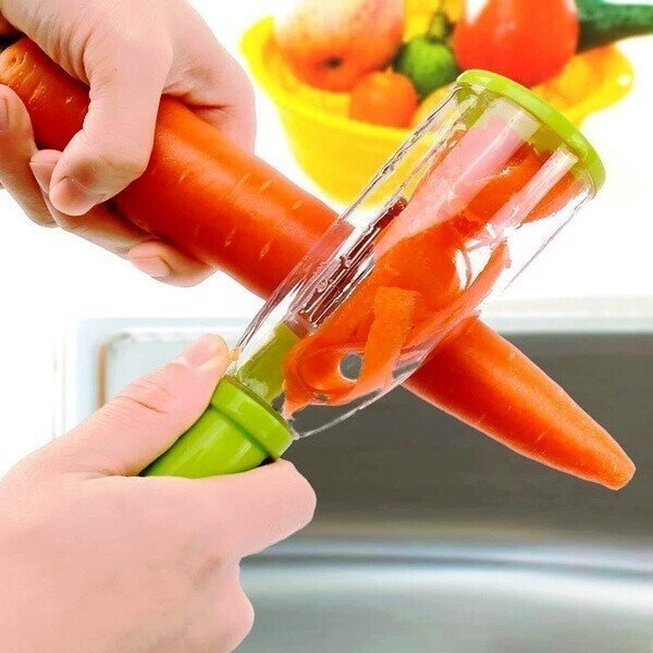 Magic Peeler With Storage Box